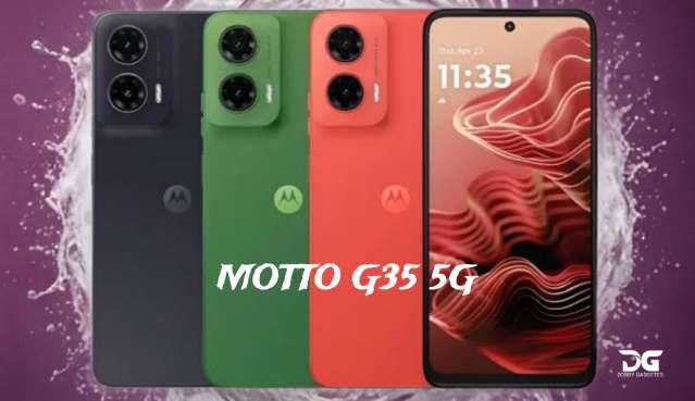 ஒருமுறை பார்த்தாலே இன்னொரு ஃபோன் வாங்க மாட்டீங்க! Moto G35 5G: 12 5G பேன்ட்கள், 120Hz ரெஃப்ரெஷ் ரேட், 50MP கேமரா, பட்ஜெட் விலை